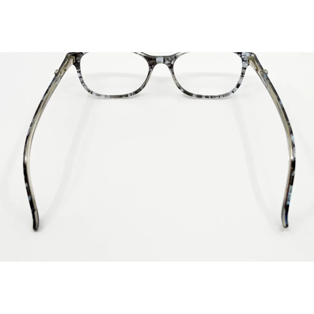 Karen Kane Eyeglasses Womens Black Pattern Marble Full Rim Frames 49-16-135
